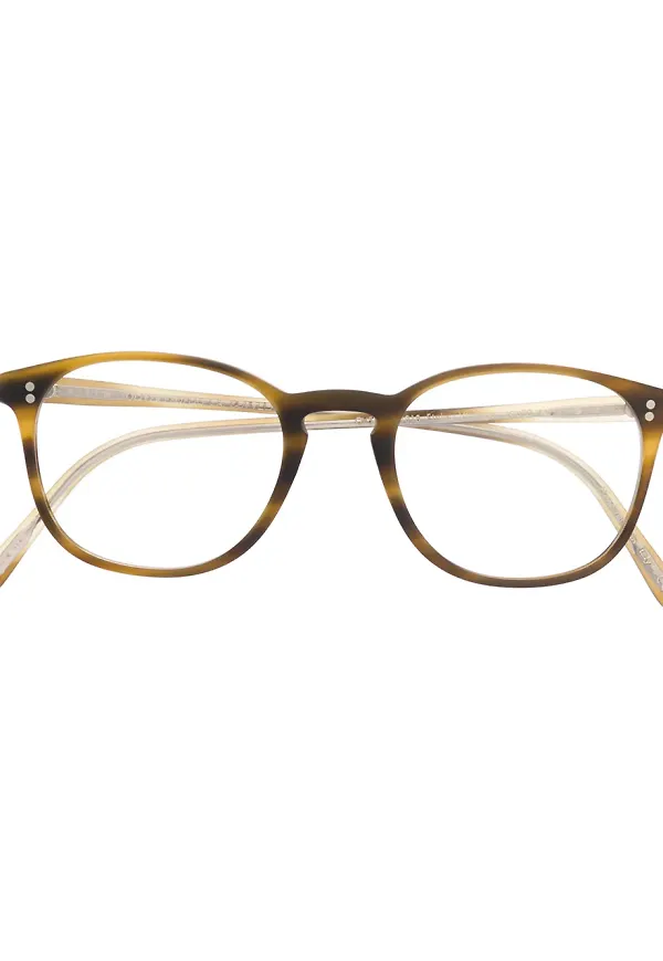 Oliver Peoples optiska glasögon med runda bågar - Brun
