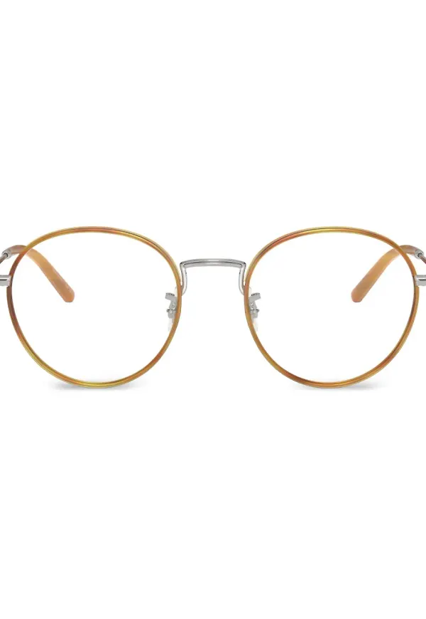 Oliver Peoples Sidell runda glasögon - Silverfärgad
