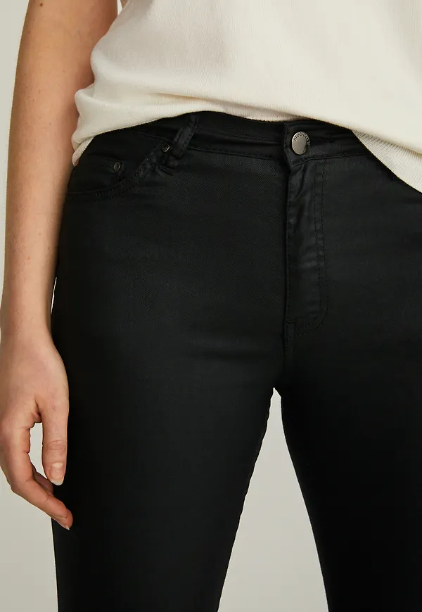 Olivia coated trousers