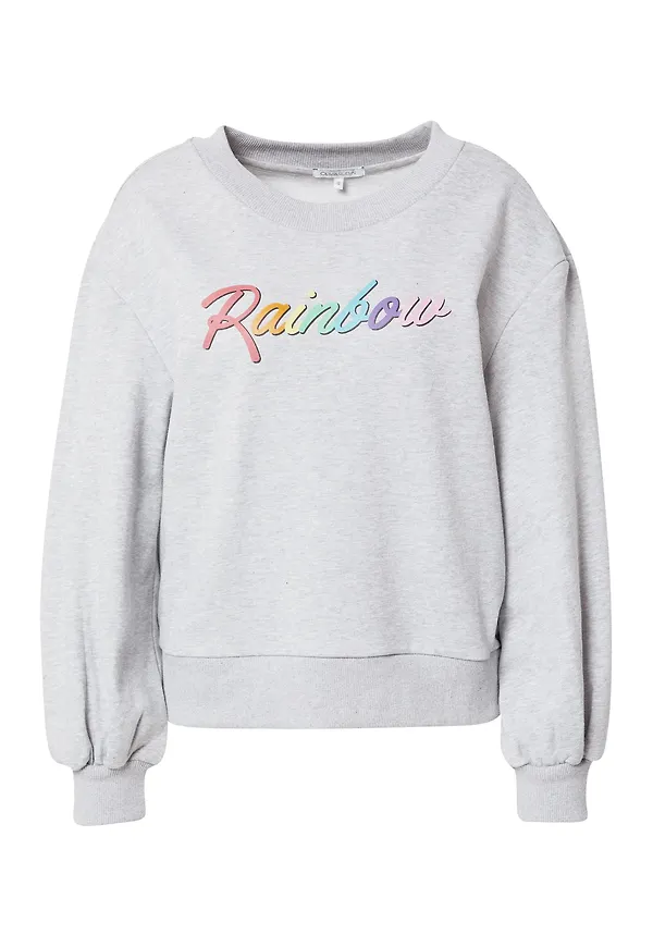 Olivia Rubin Sweatshirt 'CECILIA' gråmelerad / blandade färger