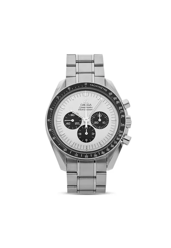 OMEGA Pre-owned Speedmaster Professional 42 mm klocka från 2003 - Silverfärgad