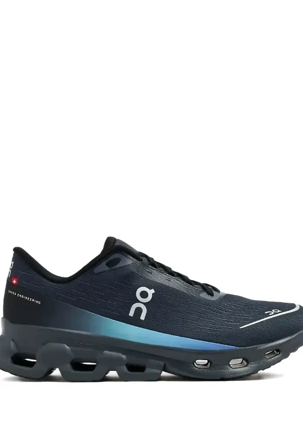 On Cloudspark Black/Blueberry sneakers - Svart