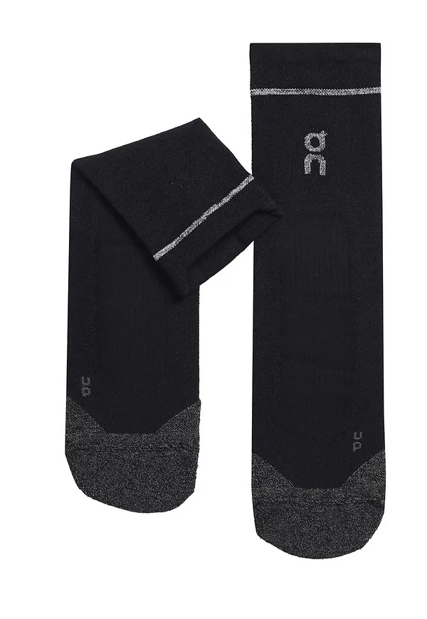 On Unisex Merino Ultra Sock Black