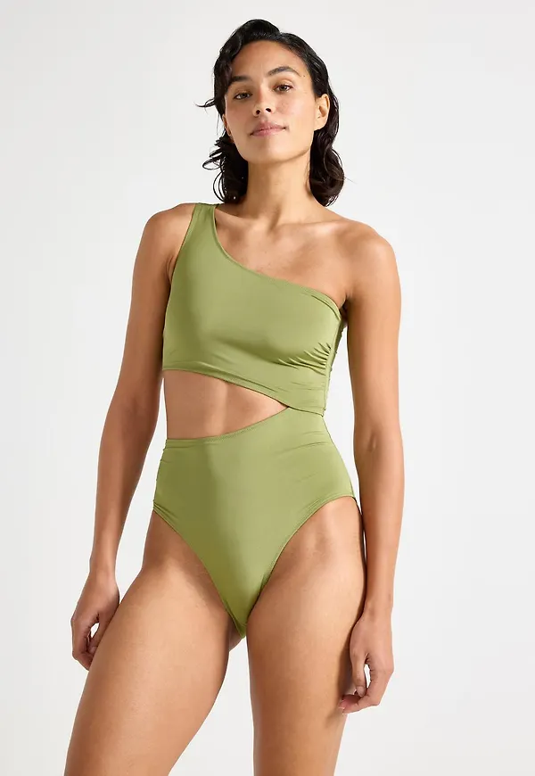 One shoulder baddräkt