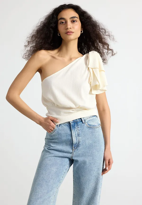 One shoulder topp