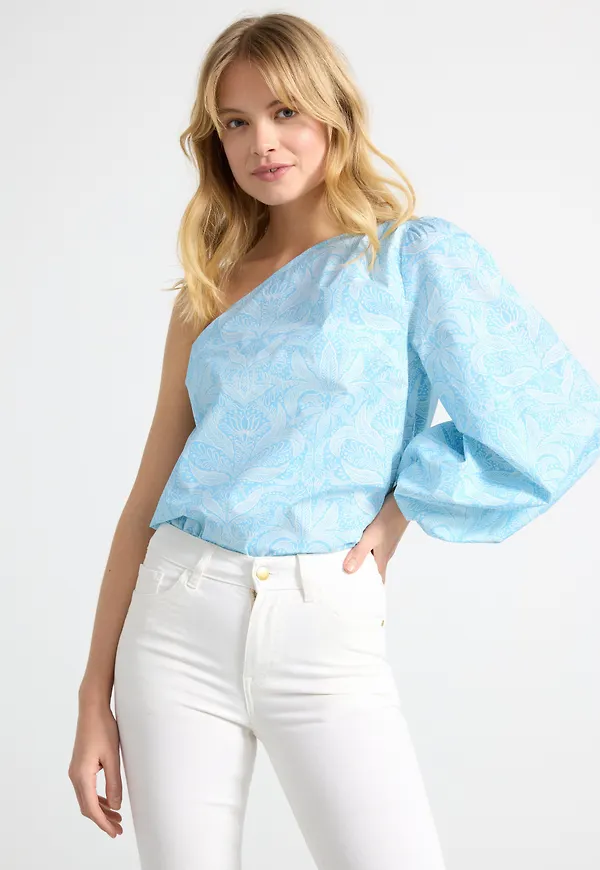 One shoulder topp