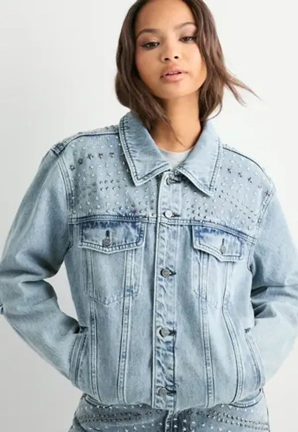 One Teaspoon - Blå - 25yr Trucker Jacket
