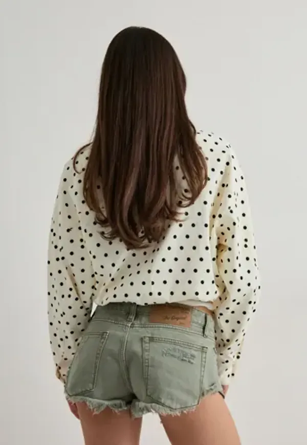 One Teaspoon - Grön - Dukes Denim Shorts