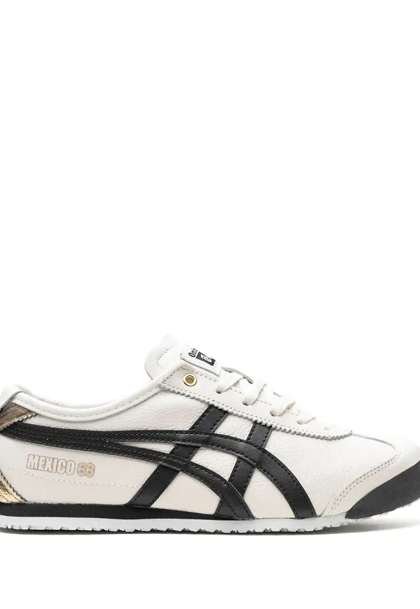 Onitsuka Tiger Mexico 66 Cream/Black/Gold sneakers - Vit