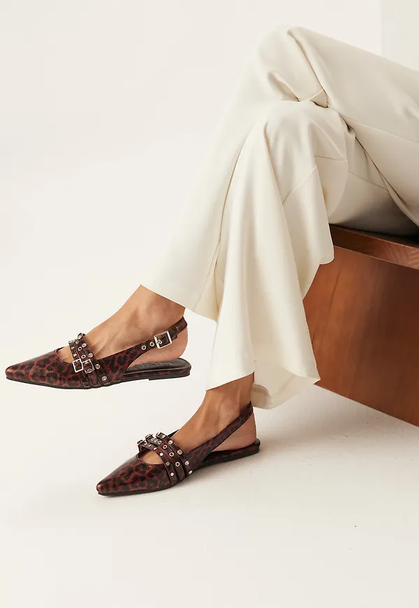 Onlaura-7 Pu Hardware Slingback