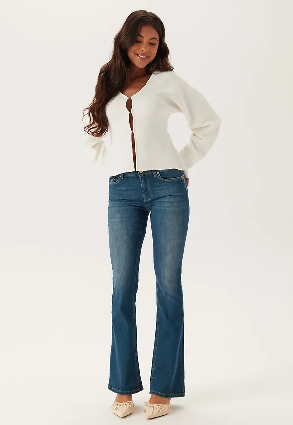 Onlblush Mid Flared Dnm Rea260
