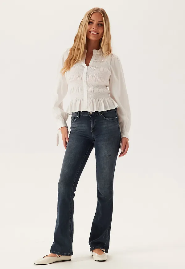 Onlblush Mid Flared Dnm Rea409