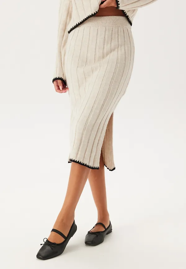 Onlchick Stitch Mv Skirt Knt