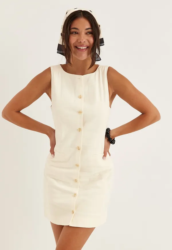 Onldola S/L LINEN BL WAISTCOAT
