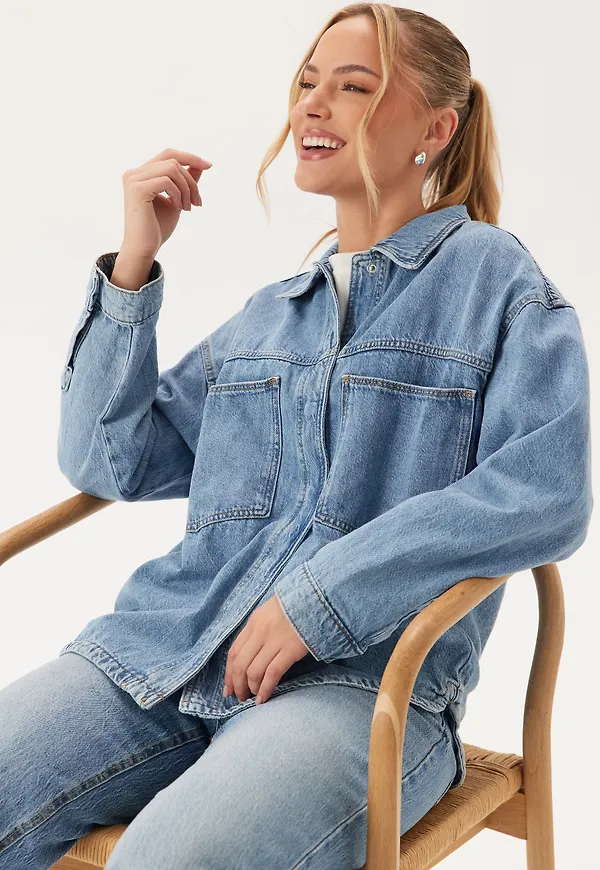 Onlemmie L/S SHIRT MB DNM SHI