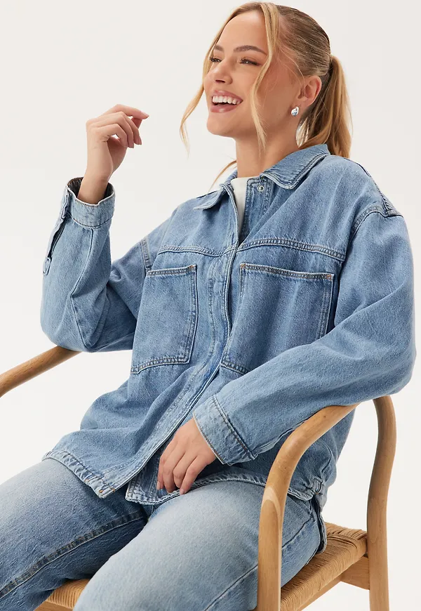 Onlemmie L/S SHIRT MB DNM SHI