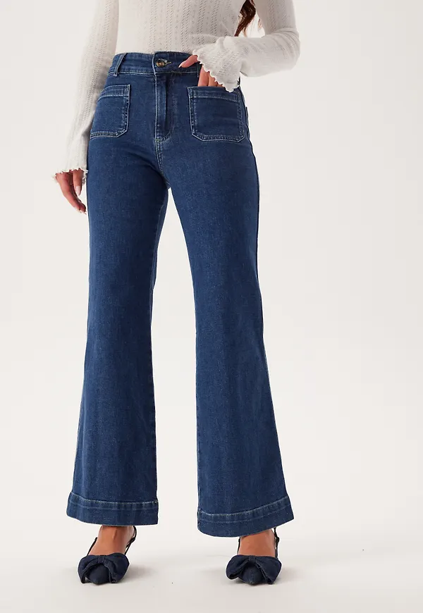 Onljuicy Hw Wide Pocket Dnm Jeans