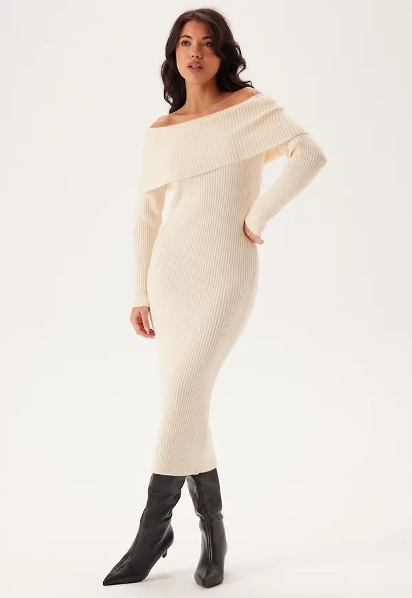 Onlkatia Ls Off Shoulder Dress