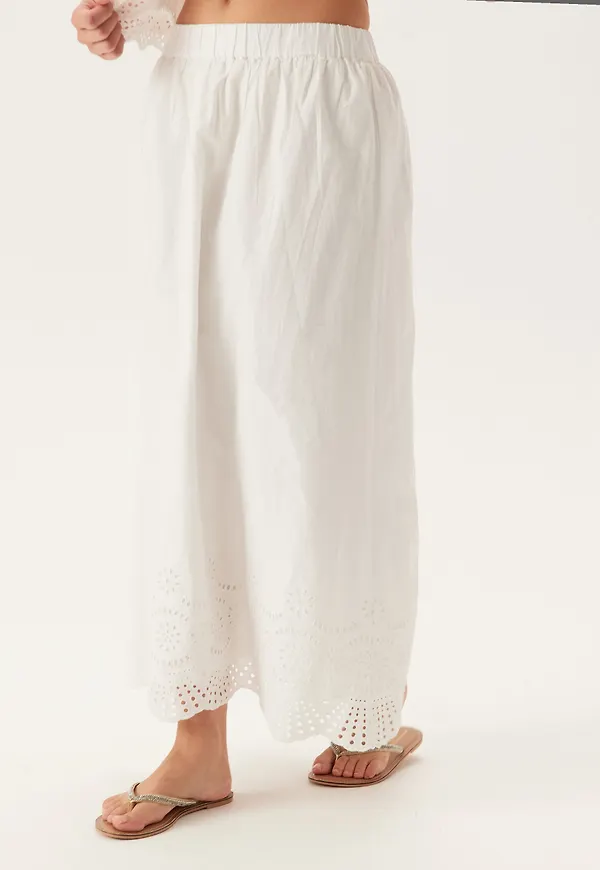Onllou Life Emb Long Skirt