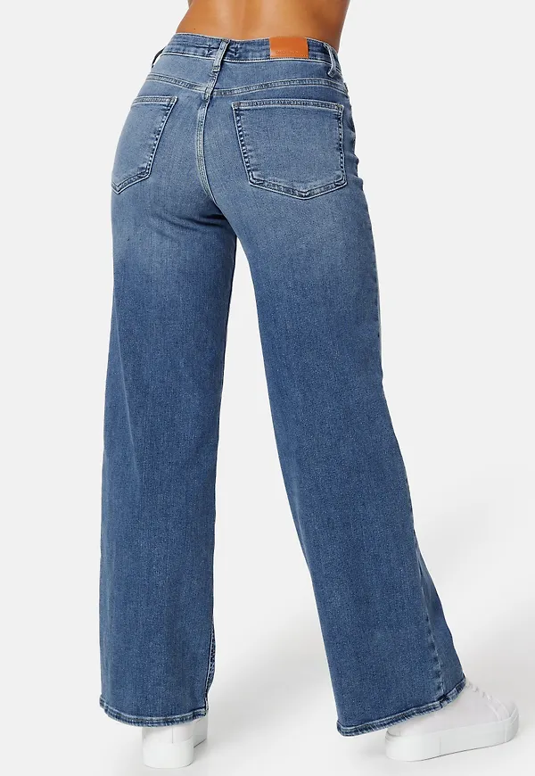 Onlmadison Blush HW Wide Denim
