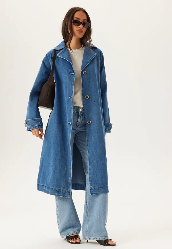 Onlmalou Belted Trench Dnm