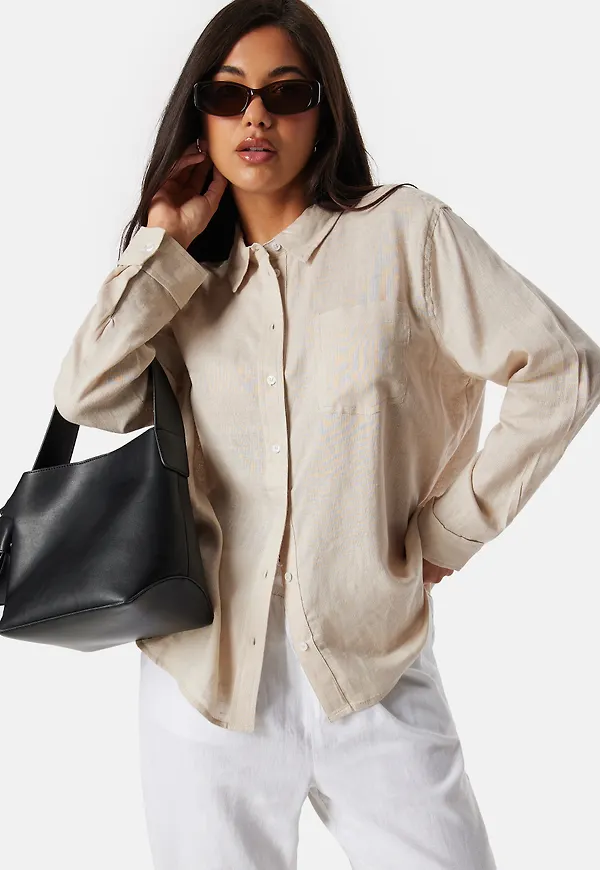 Onltokyo Linen Blend Shirt