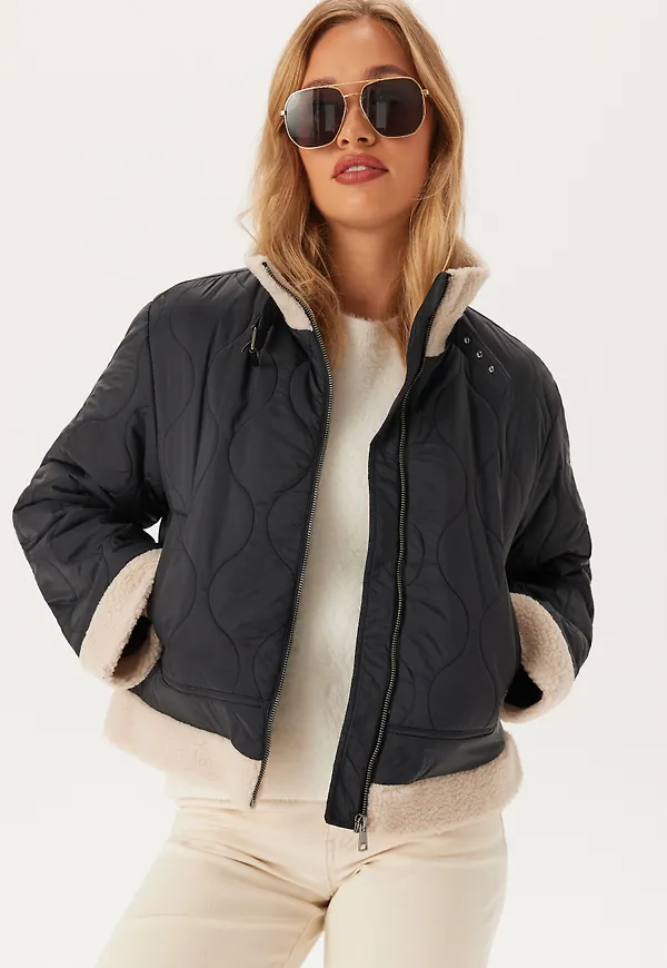 Onlvania Quilted Aviator Jacke