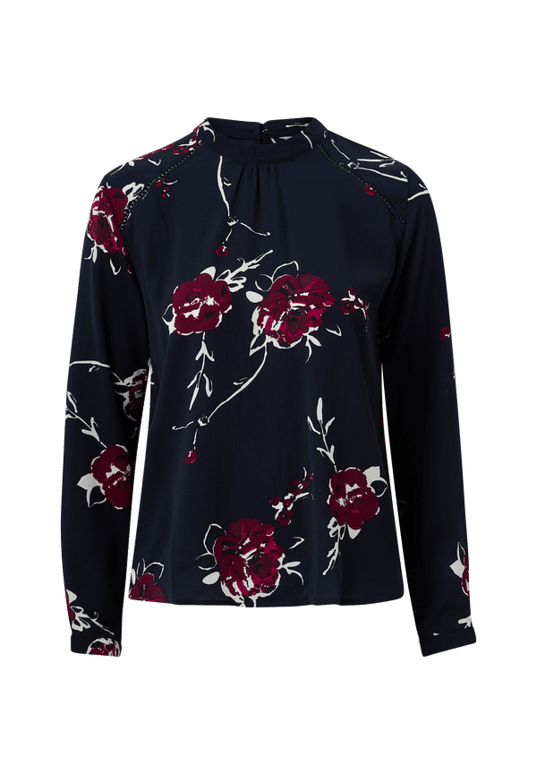 Only - Blus onlNew Mallory L/S Blouse - Blå