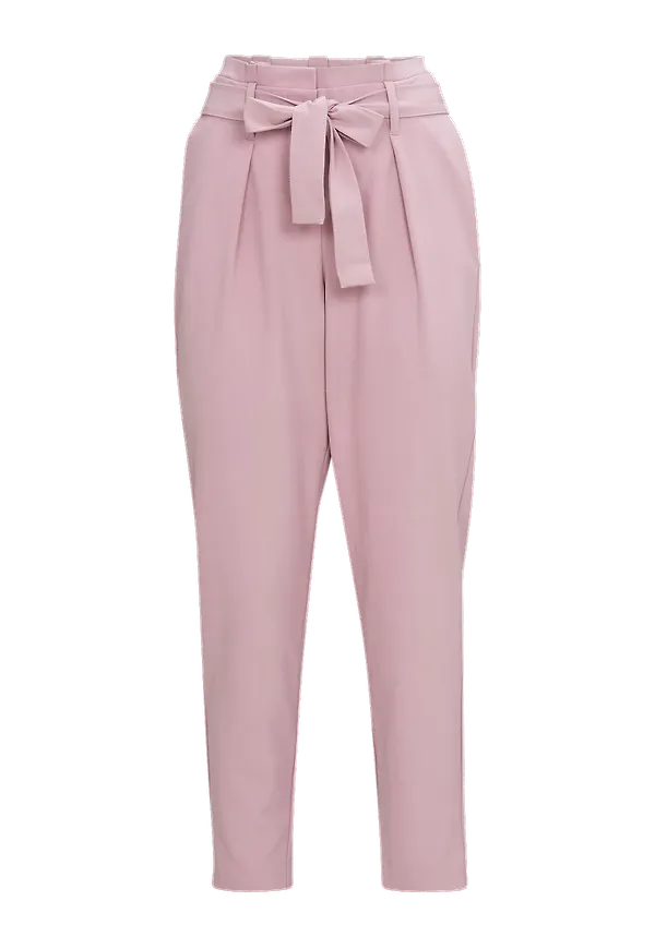 Only - Byxor onlNicole Paperbag Ankel Pants - Rosa