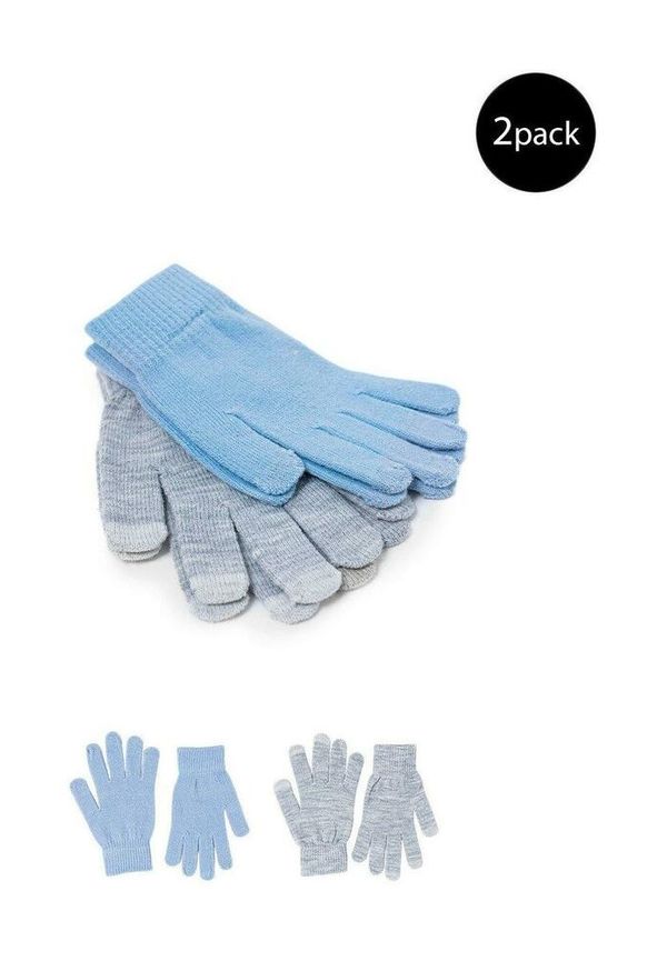Only - Handskar - Blå - Dam - Storlek: ONE Size