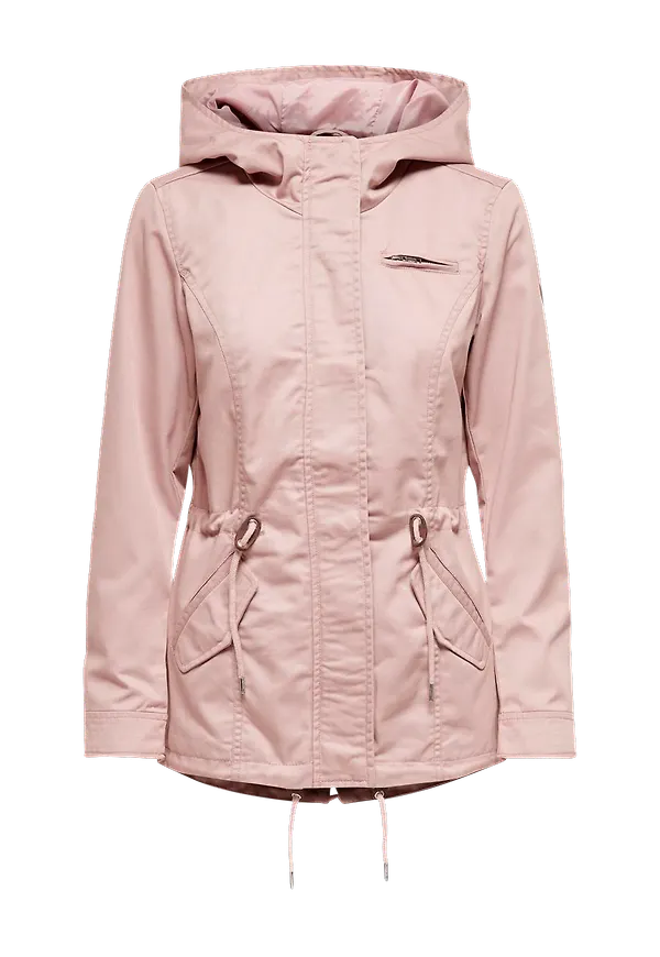 Only - Jacka onlLorca Canvas Parka CC Otw - Rosa