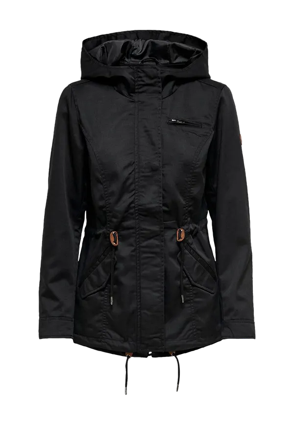 Only - Jacka onlLorca Canvas Parka CC Otw - Svart
