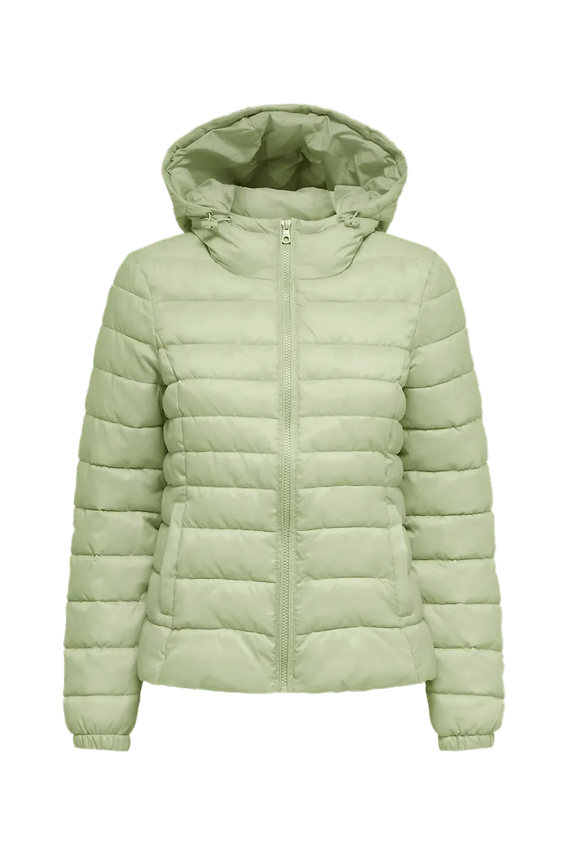 Only - Jacka onlTahoe Hood Jacket - Grön - 36