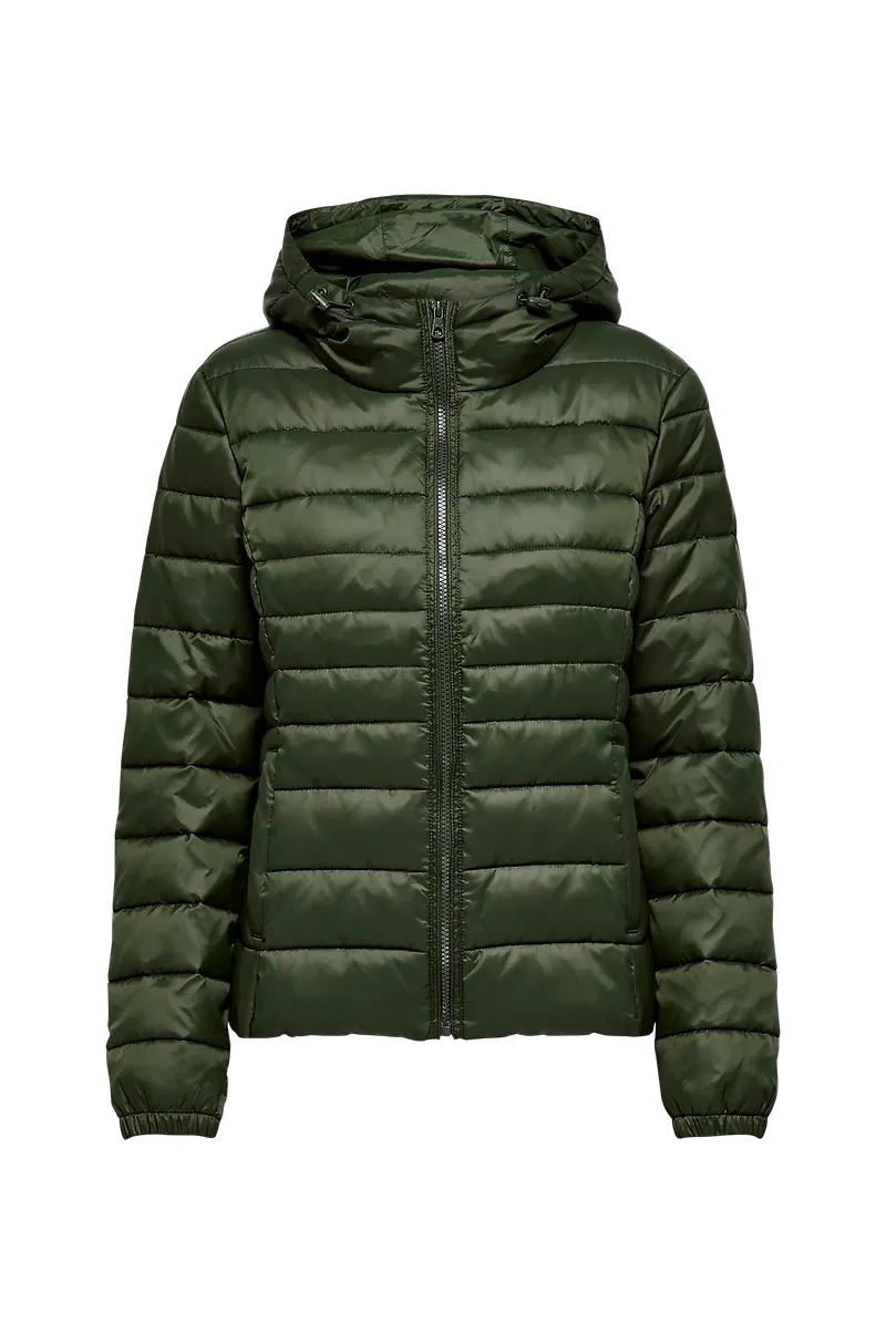 Only - Jacka onlTahoe Hood Jacket - Grön