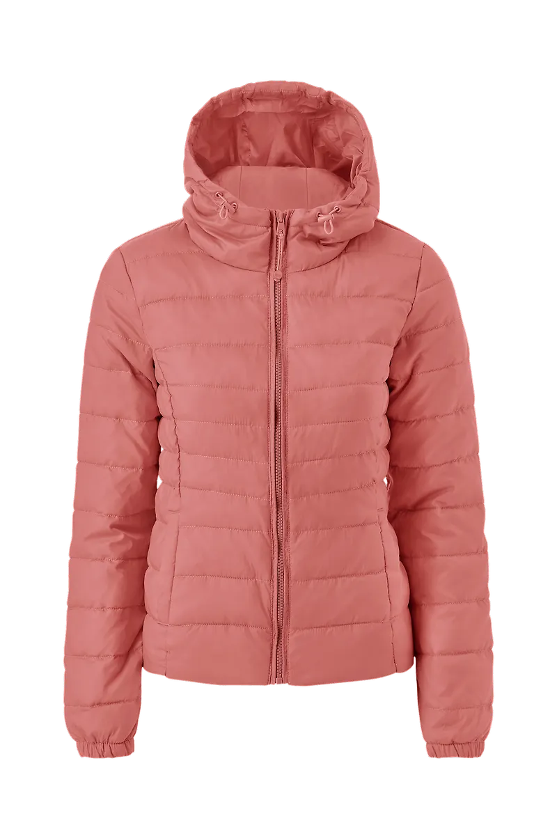 Only - Jacka onlTahoe Hood Jacket - Rosa