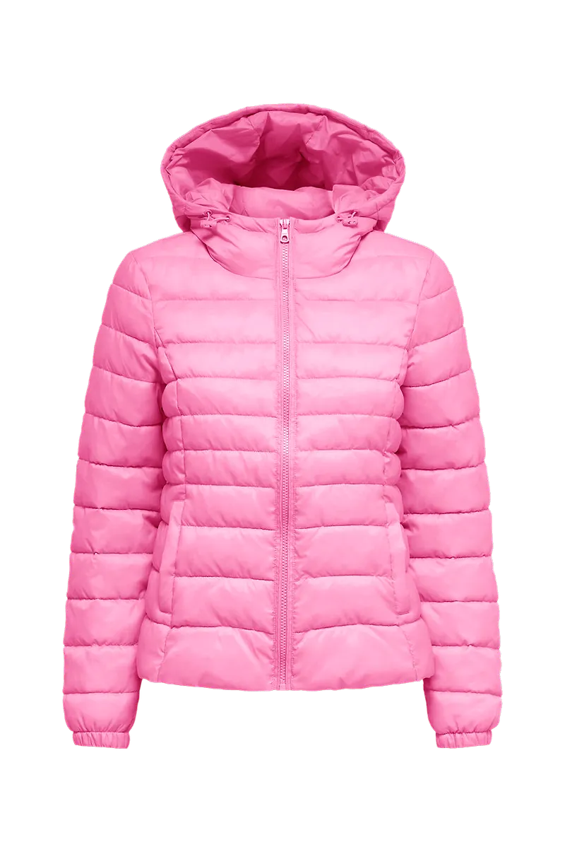 Only - Jacka onlTahoe Hood Jacket - Rosa - 36
