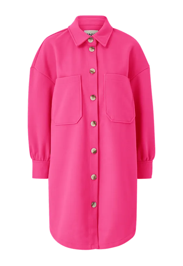 Only - Jacka onlTrillion L/S Oversize Shacket CC - Rosa - 36