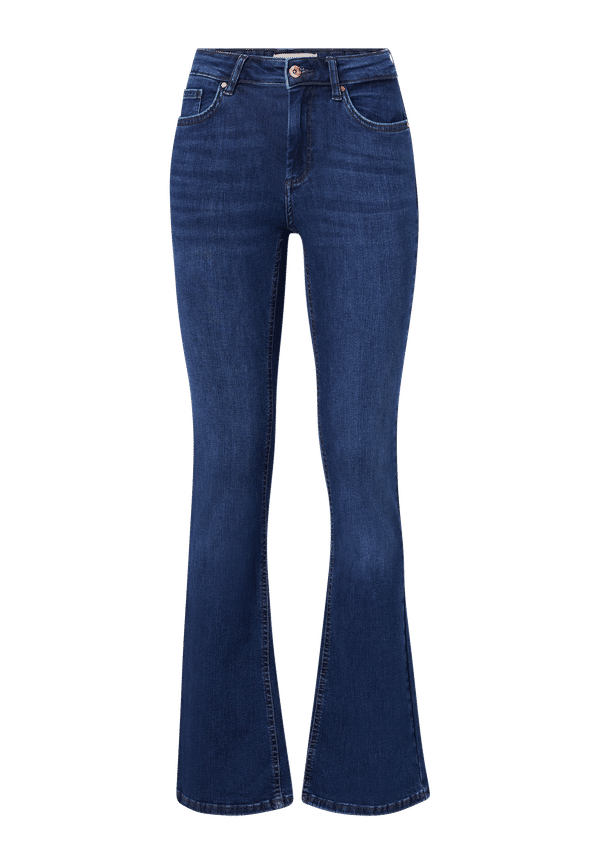 Only - Jeans onlBlush Mid Flared Dnm Tai021 - Blå