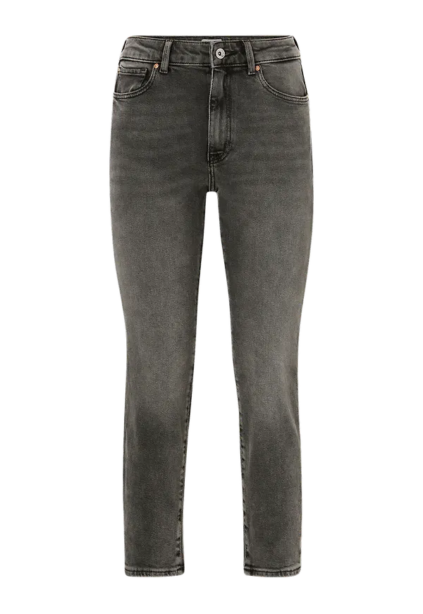 Only - Jeans onlEmily Stretch HW St Ank Cro614 - Grå