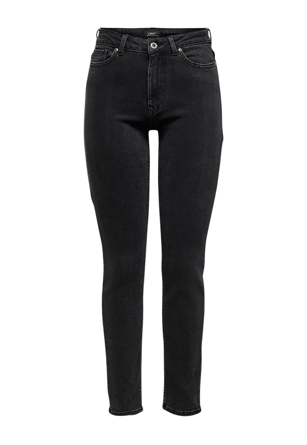 Only - Jeans onlErica Life Mid St Ank - Svart