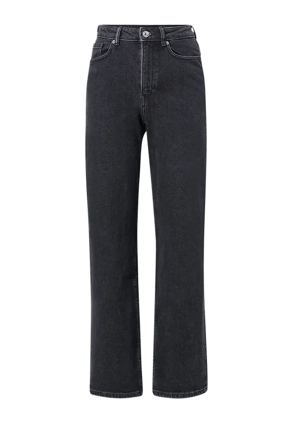 Only - Jeans onlJuicy HW Black Wide Leg Jeans - Svart