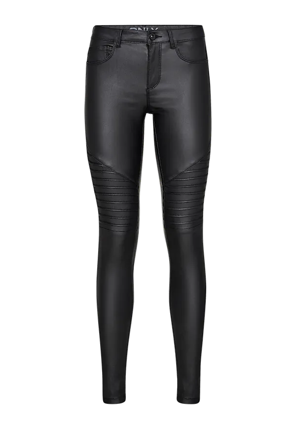 Only - Jeans onlNew Royal Biker Coated - Svart