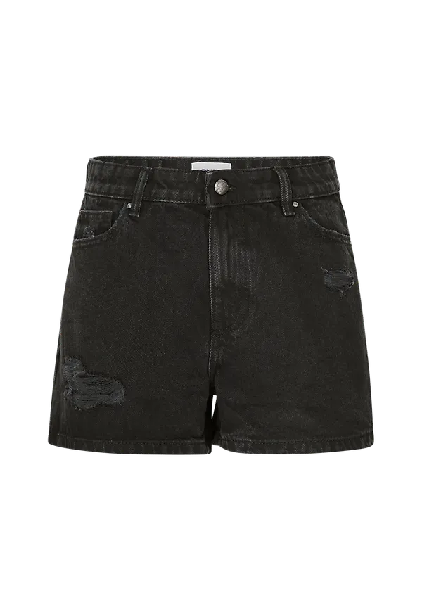 Only - Jeansshorts onlJagger HW Mom Shorts Dnm - Svart