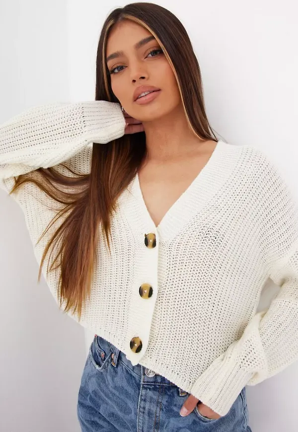 Only - Jet Stream - Onlcarol Nice L/S Cardigan Knt Noos