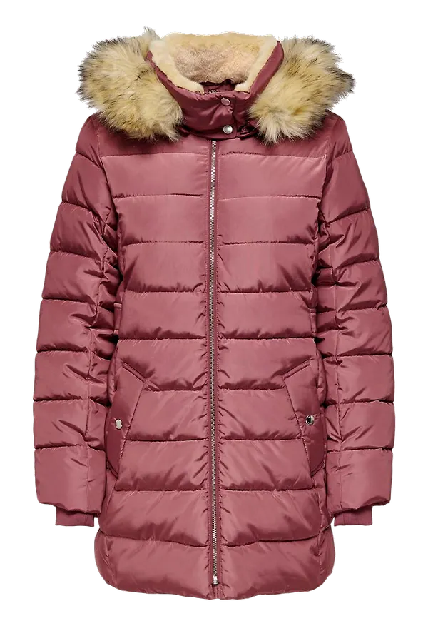 Only - Kappa onlCamilla Quilted Coat - Lila - 36