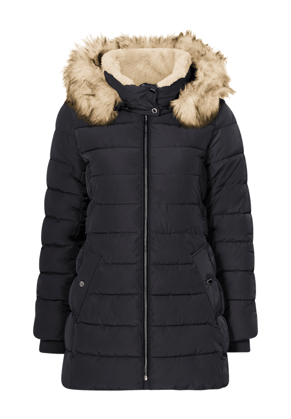 Only - Kappa onlCamilla Quilted Coat - Svart - 36