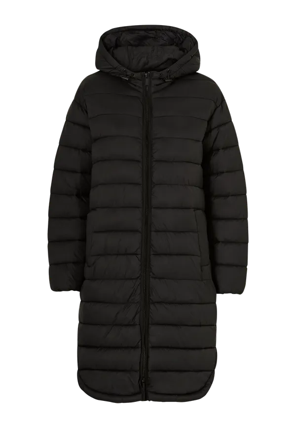 Only - Kappa onlMelody Quilted Oversize Coat Otw - Svart