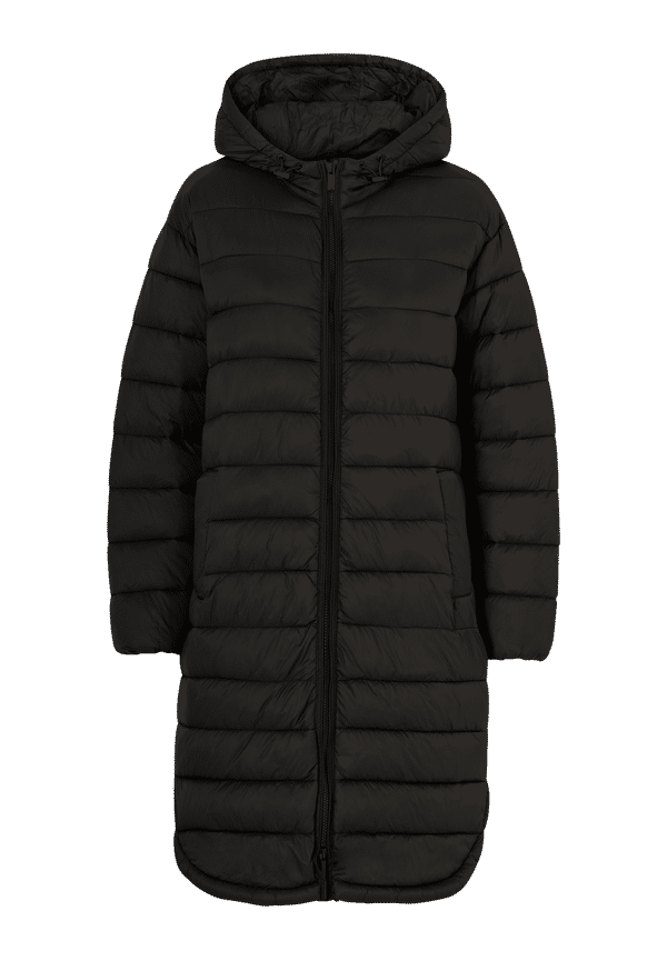 Only - Kappa onlMelody Quilted Oversize Coat Otw - Svart