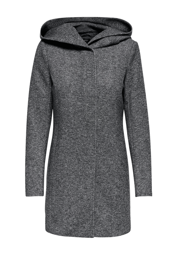 Only - Kappa onlSedona Light Coat - Grå - 34