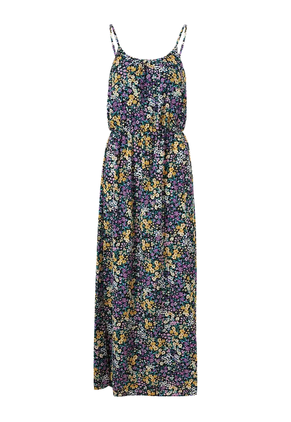 Only - Maxiklänning onlNova Lux Strap Maxi Dress Aop - Svart